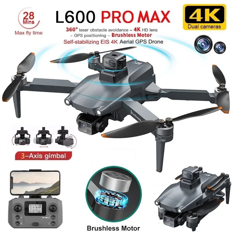 Drone Gimbal Case - L600 PRO MAX Drone GPS profesional,