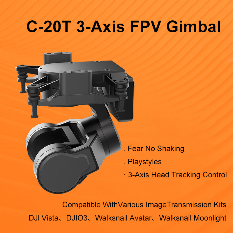 Drone Gimbal 3 Axis - Gimbal 3-Axis untuk Drone Balap FPV