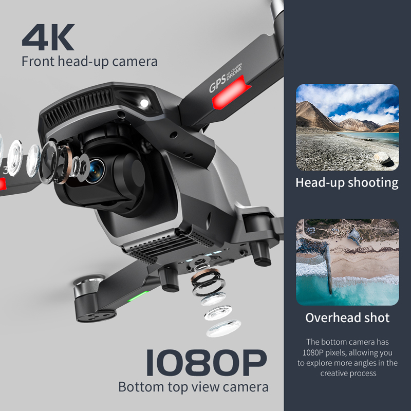 L106 Pro Drone remote control  - Drone Gimbal 3 Axis ulasan dan harga